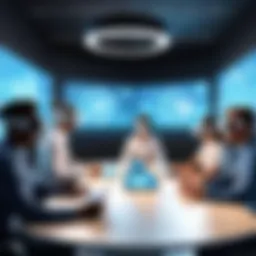 Virtual reality meeting environment with diverse avatars